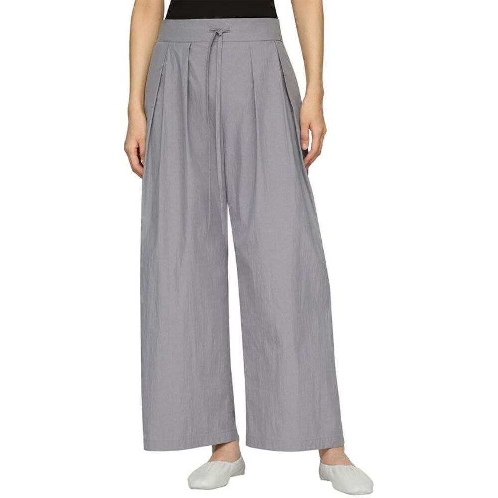 Lafayette 148 New York Womens  Dean Pull On Pleated Wide Leg Pant